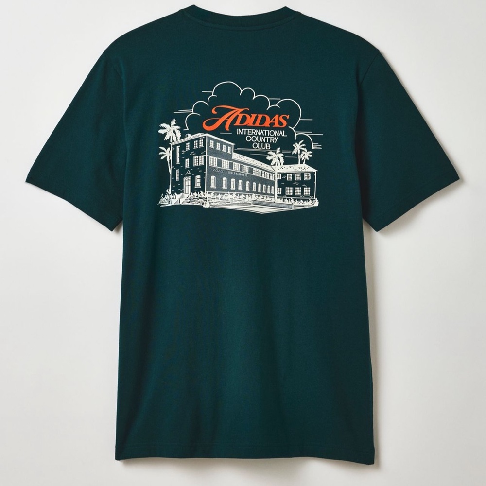 Urban Outfitters Adidas International Country Club Graphic Tee